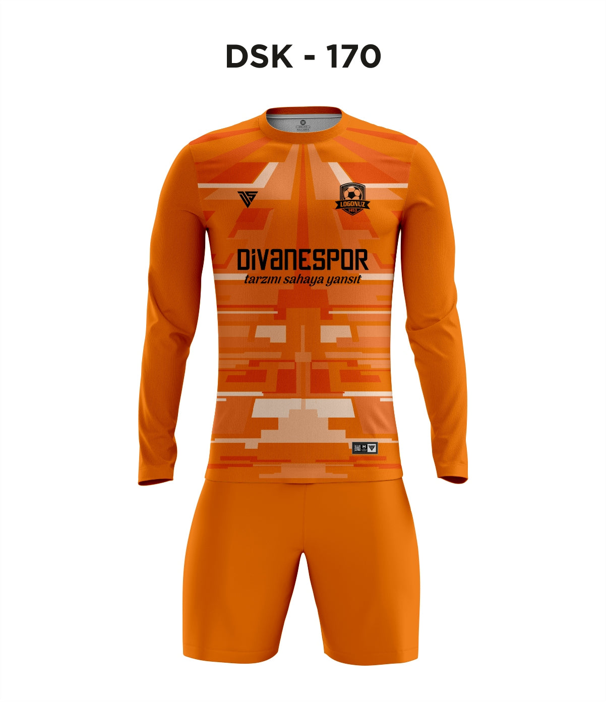 DSK 170 Turuncu Kaleci Forma