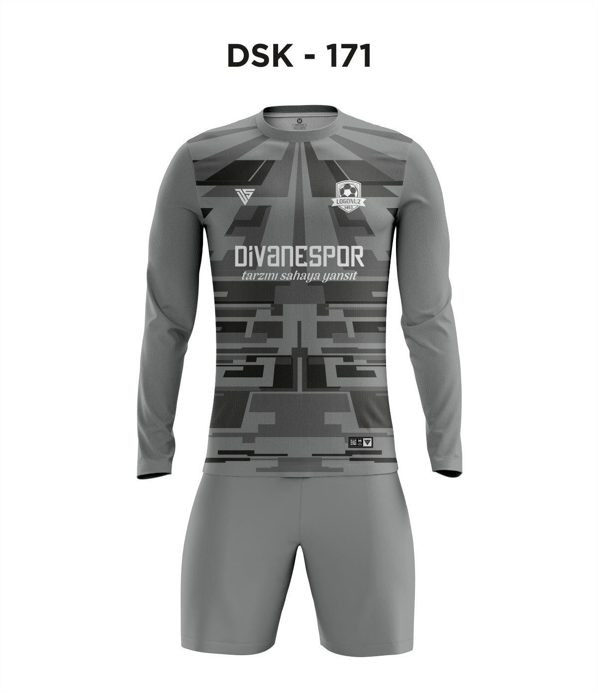 DSK 171 Gri Kaleci Forma