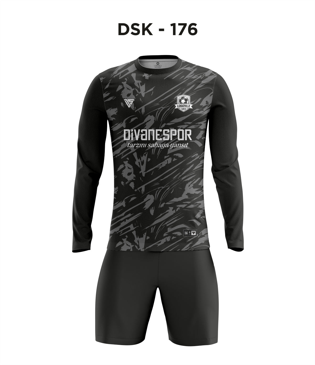 DSK 176 Siyah Kaleci Forma