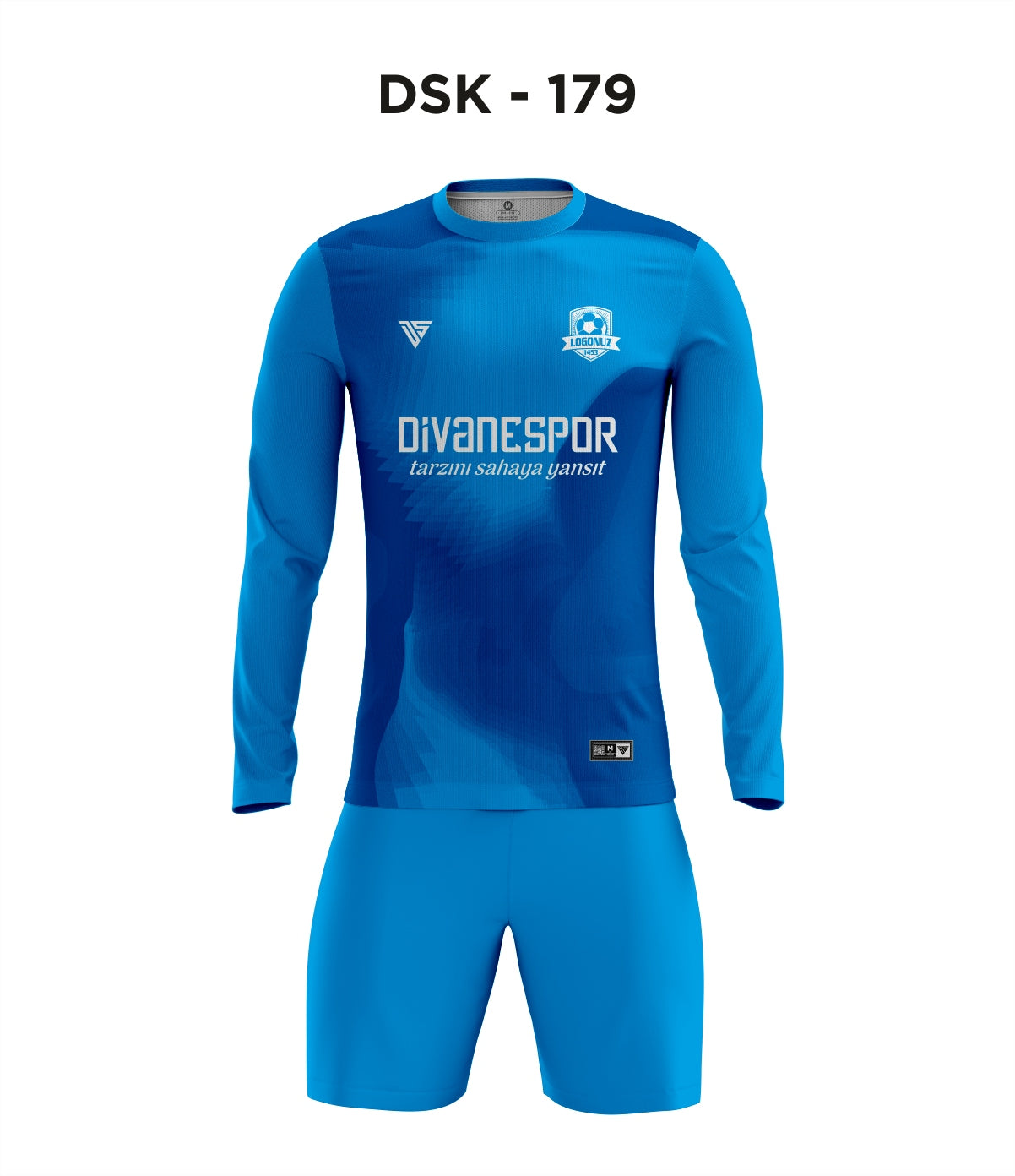 DSK 179 Mavi Kaleci Forma