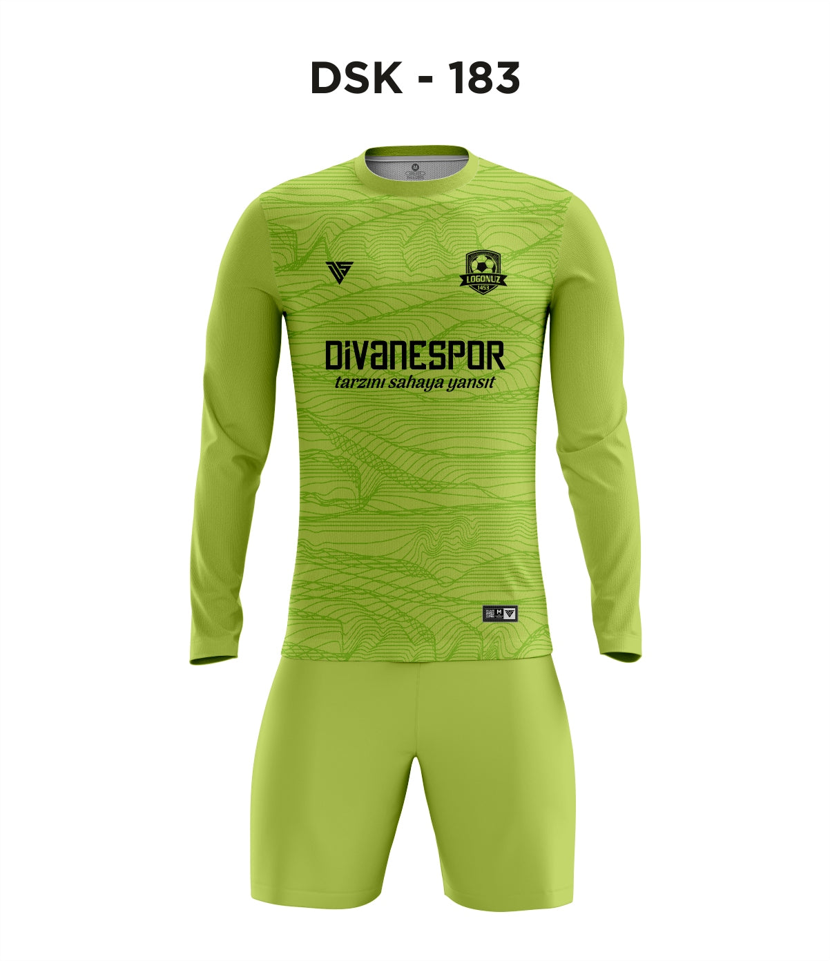 DSK 183 Yeşil Kaleci Forma