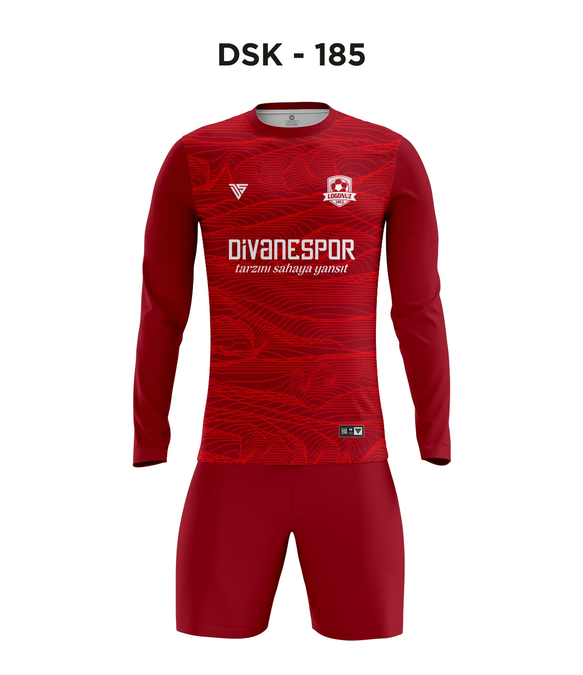 DSK 185 Kırmızı Kaleci Forma