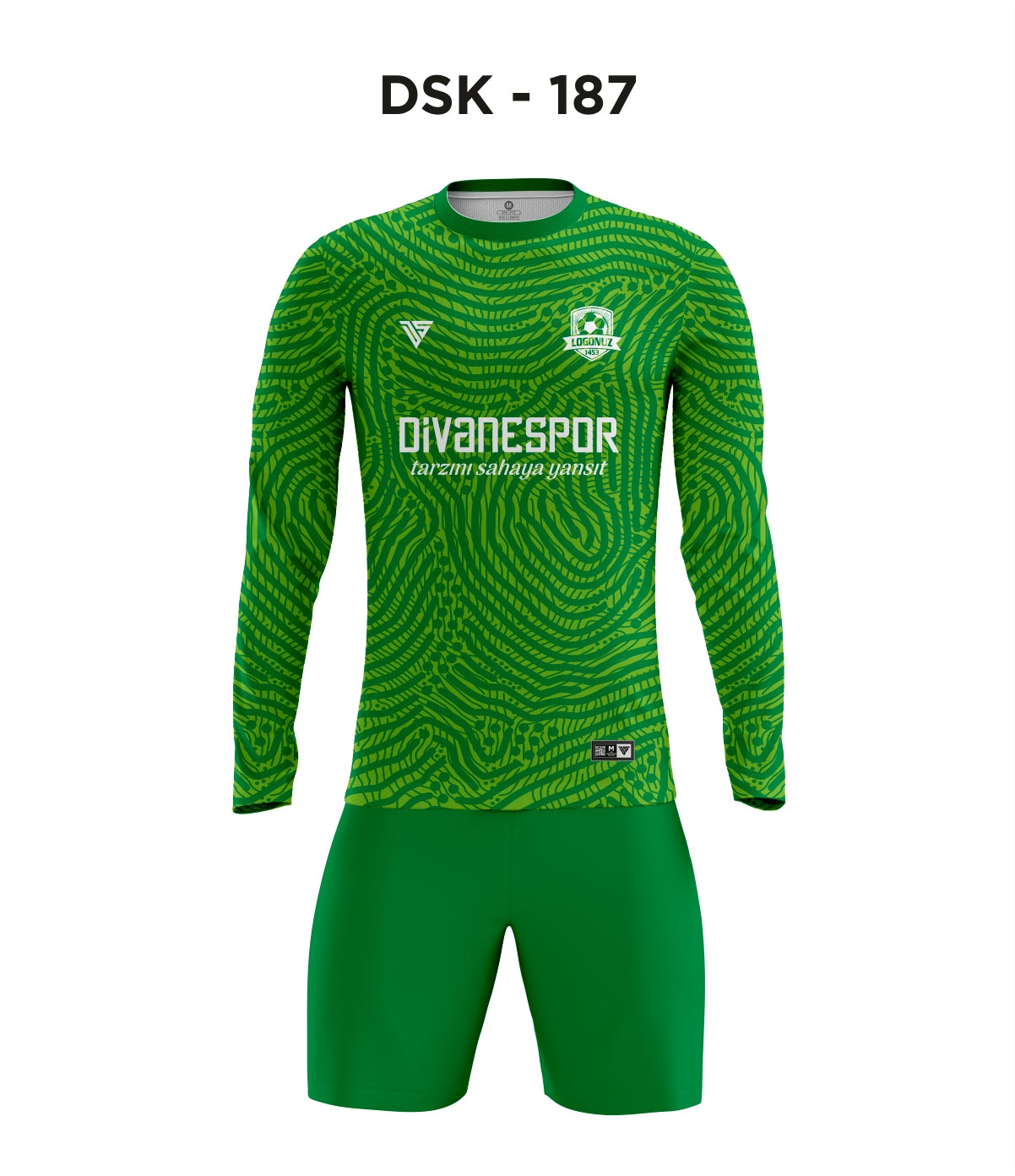 DSK 187 Yeşil Kaleci Forma