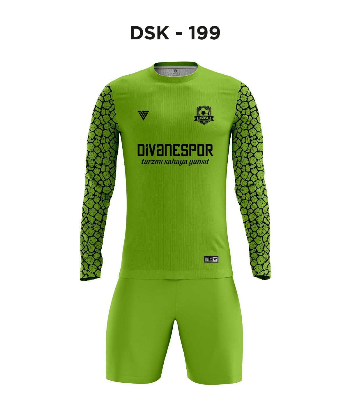 DSK 199 Yeşil Kaleci Forma