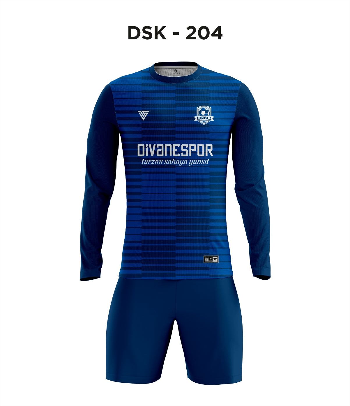 DSK 204 Mavi Kaleci Forma
