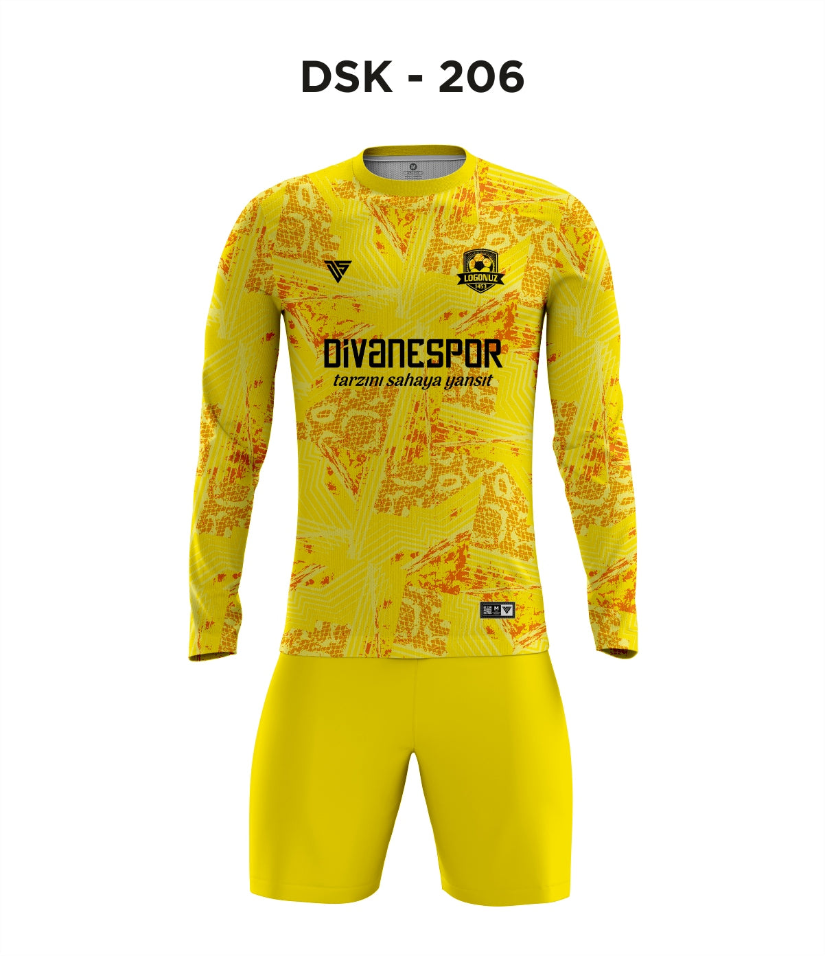 DSK 206 Sarı Kaleci Forma
