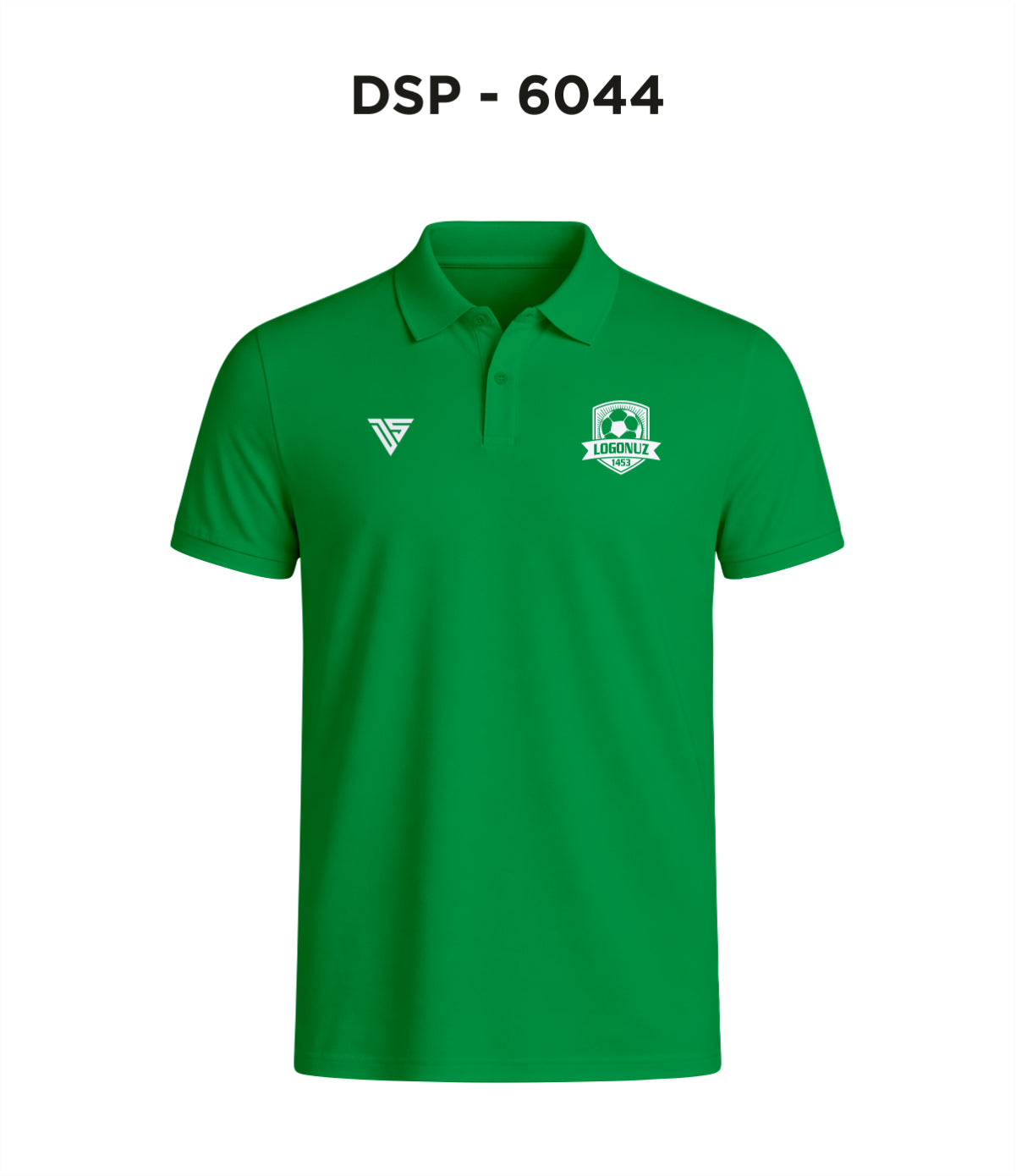 DSP 6044 Yeşil Polo Yaka Tişört