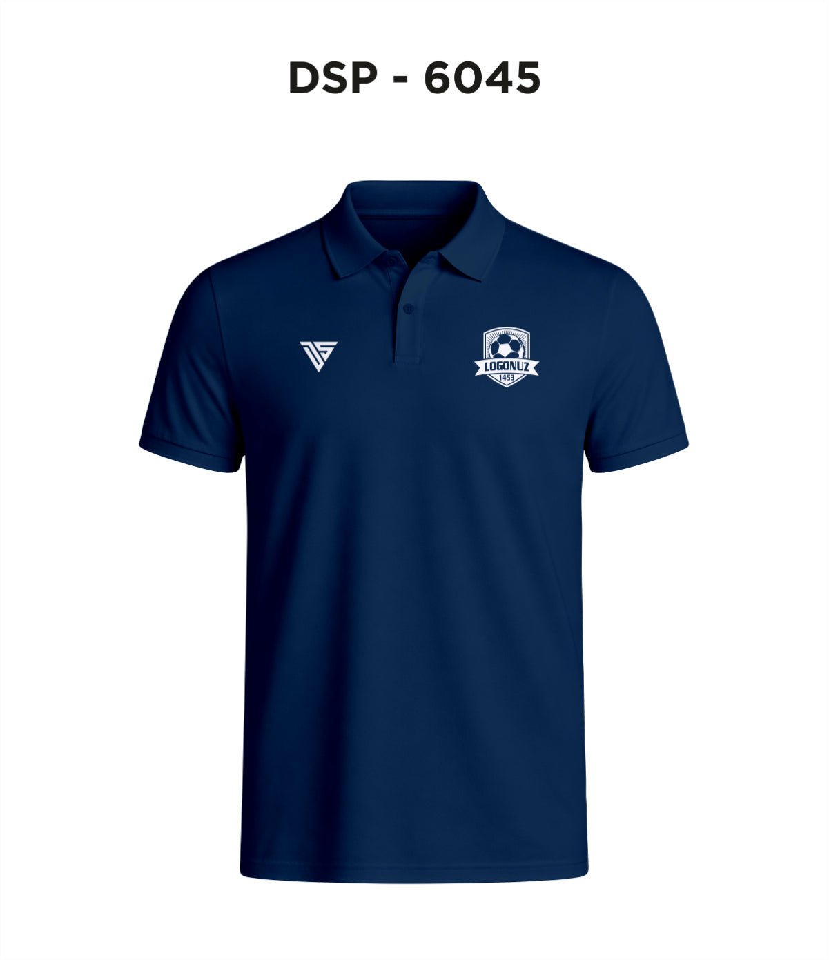 DSP 6045 Lacivert Polo Yaka Tişört
