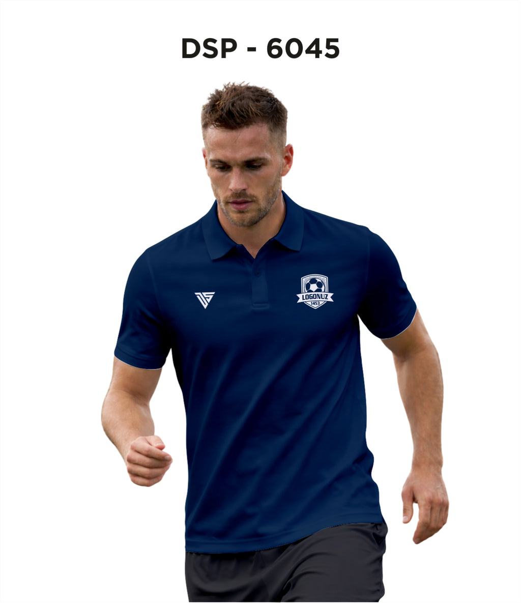 DSP 6045 Lacivert Polo Yaka Tişört