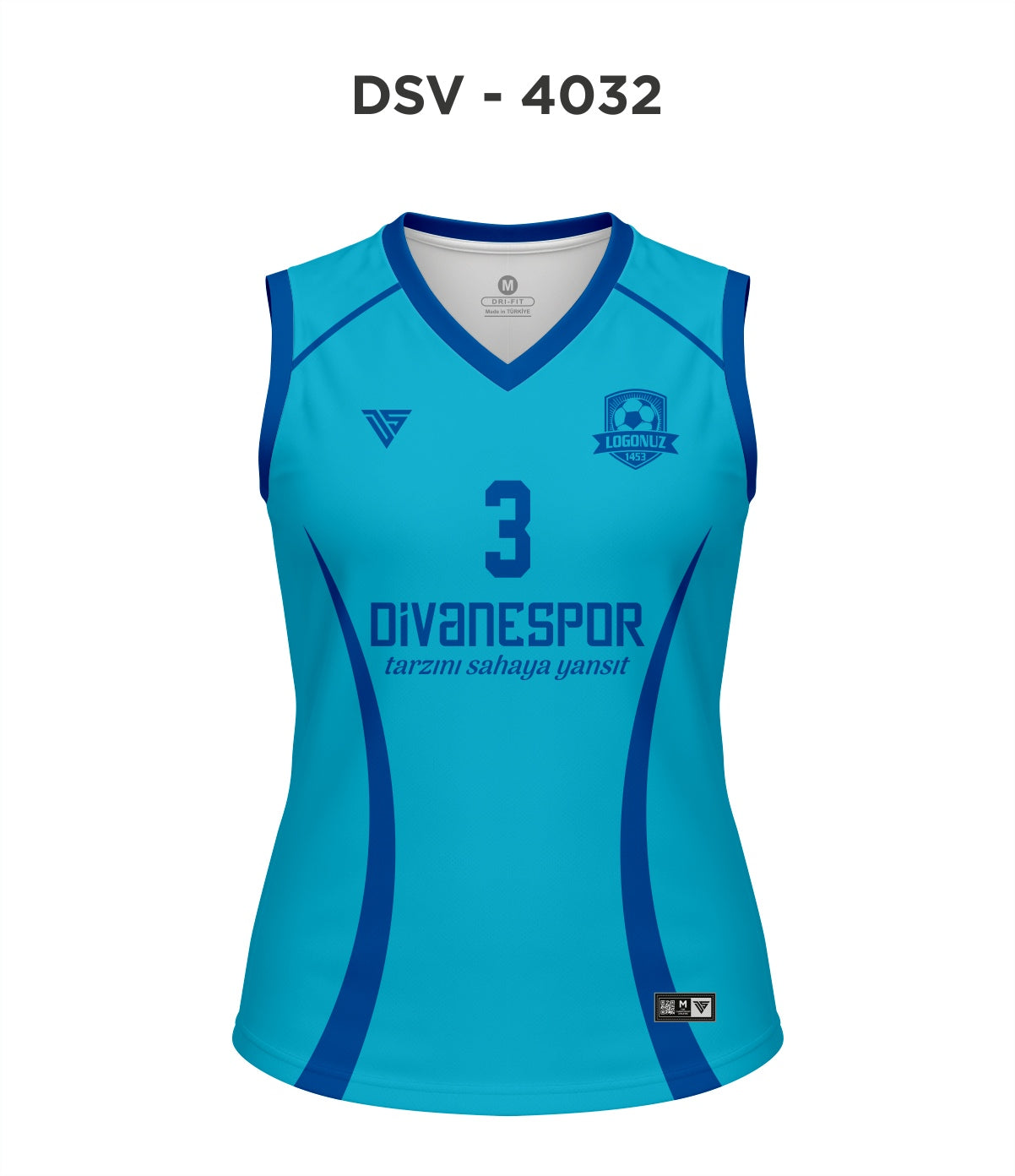 DSV 4032 Turkuaz-Mavi Voleybol Forma