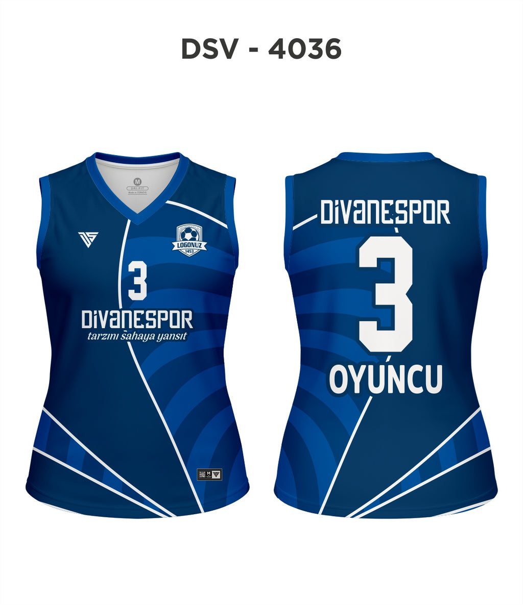 DSV 4036 Mavi-Beyaz Voleybol Forma