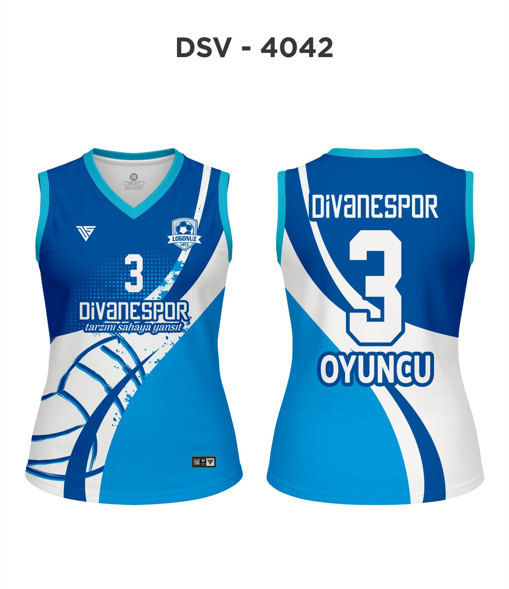 DSV 4042 Mavi-Turkuaz Voleybol Forma