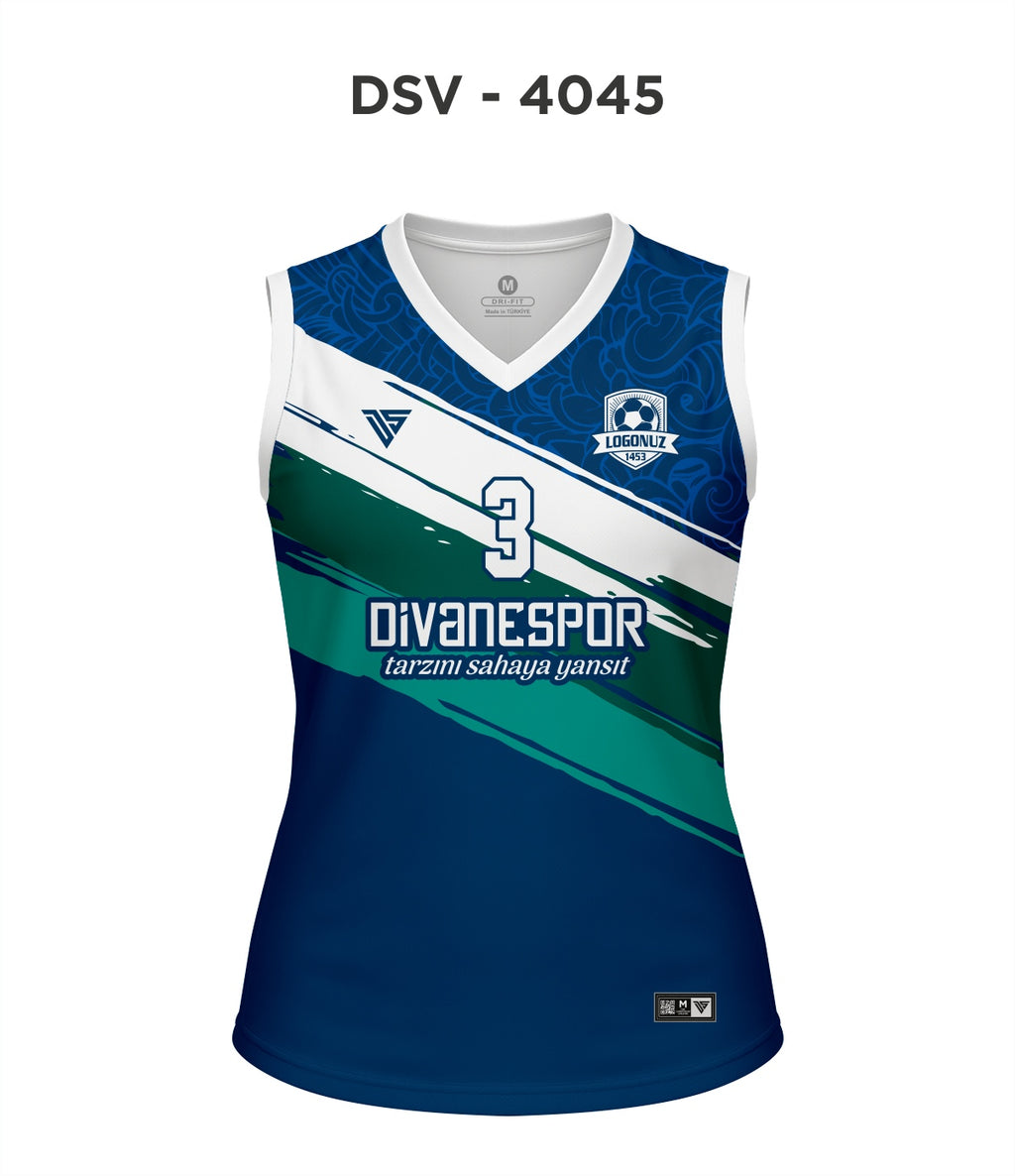 DSV 4045 Lacivert-Beyaz Voleybol Forma