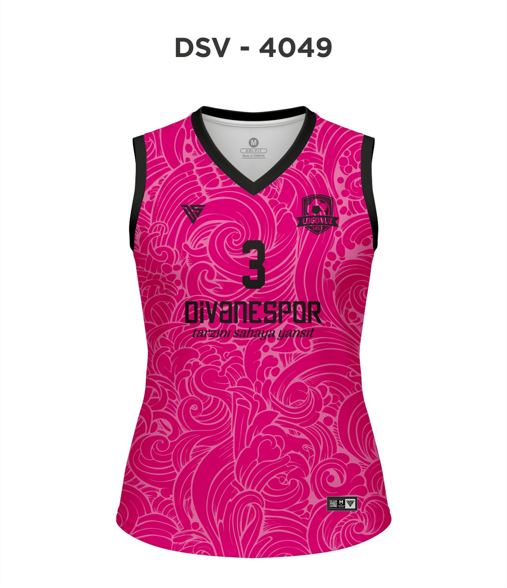 DSV 4049 Pembe-Siyah Voleybol Forma