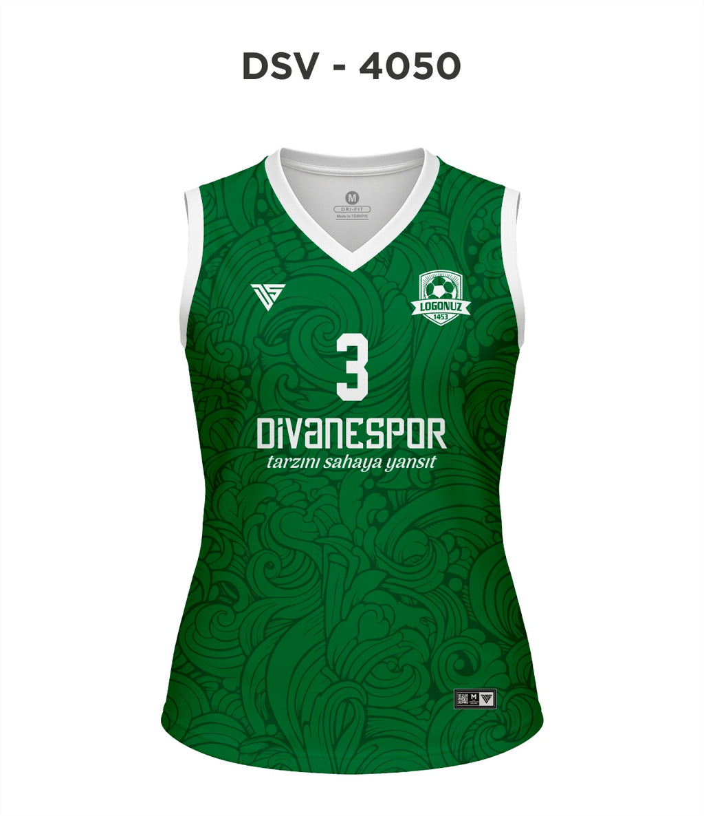 DSV 4050 Yeşil-Beyaz Voleybol Forma