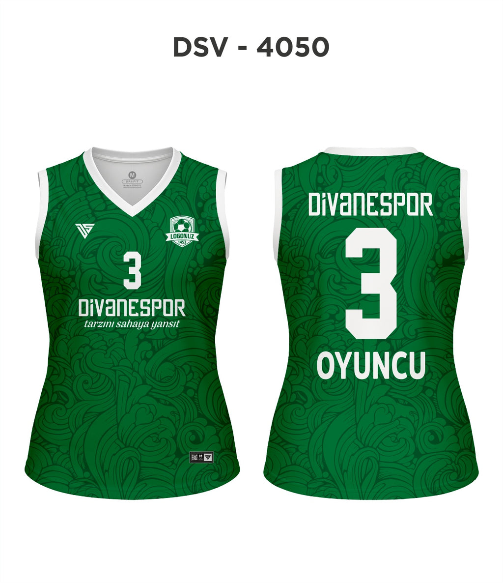 DSV 4050 Yeşil-Beyaz Voleybol Forma