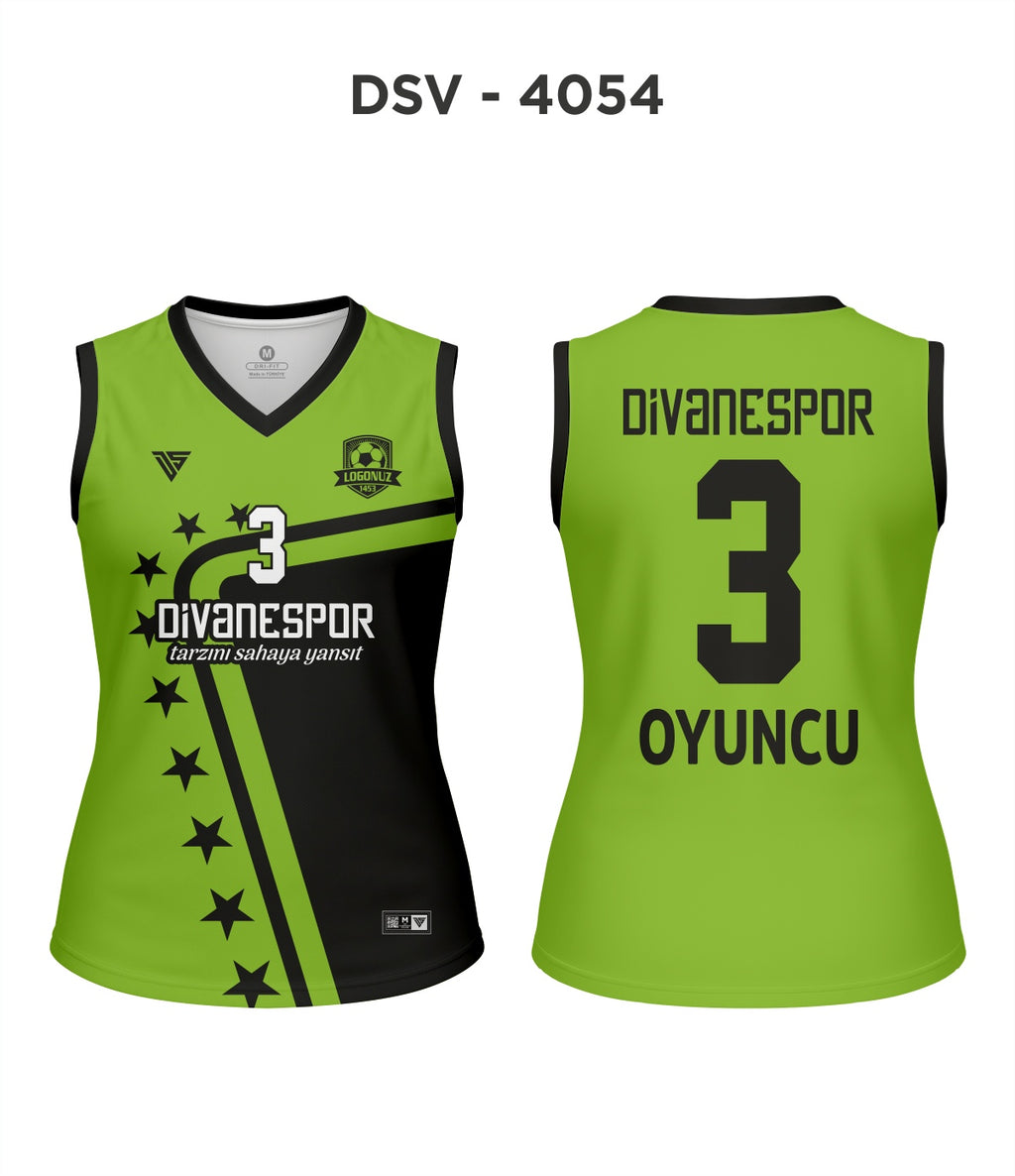 DSV 4054 Yeşil-Siyah Voleybol Forma