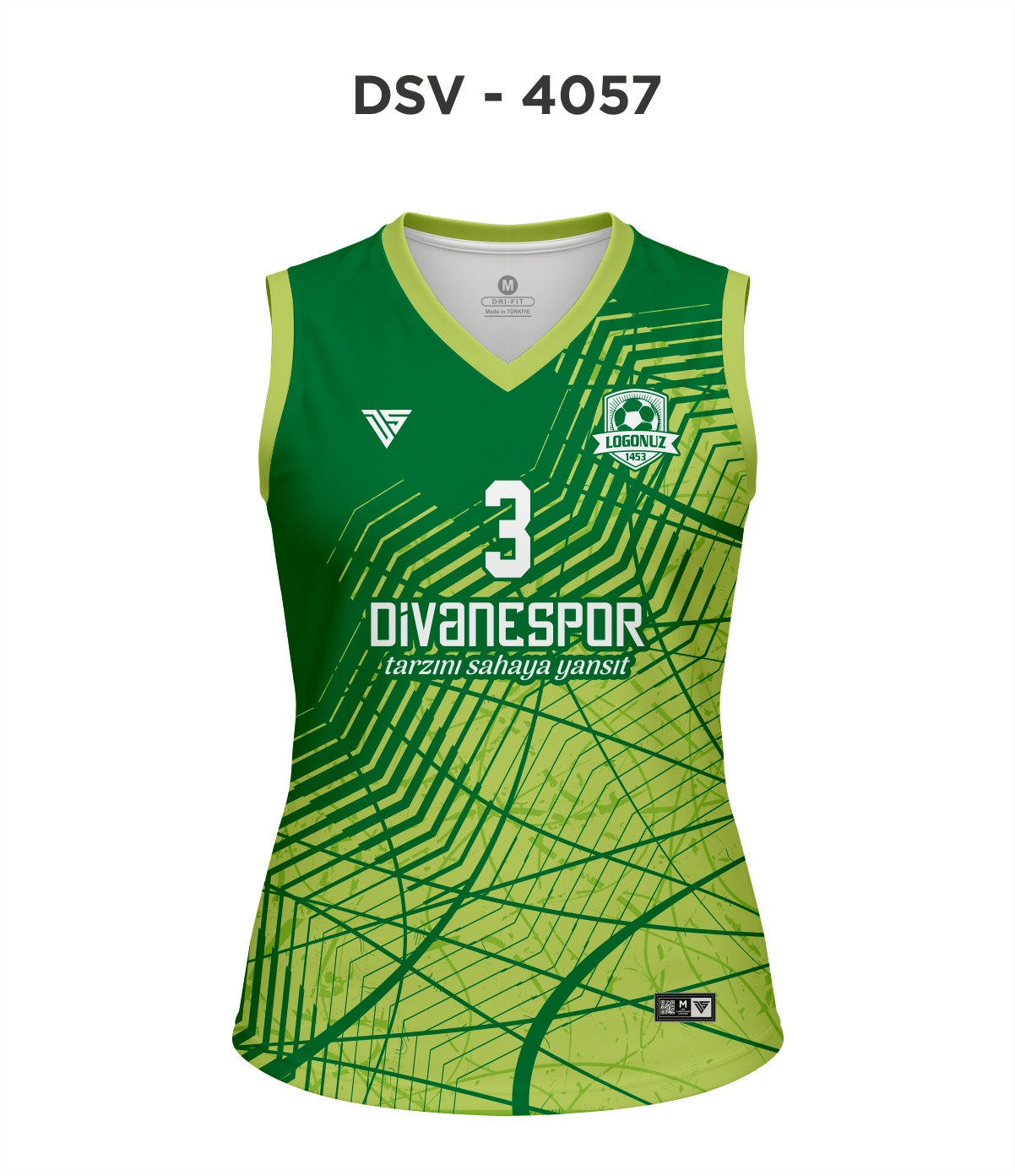 DSV 4057 Yeşil Voleybol Forma