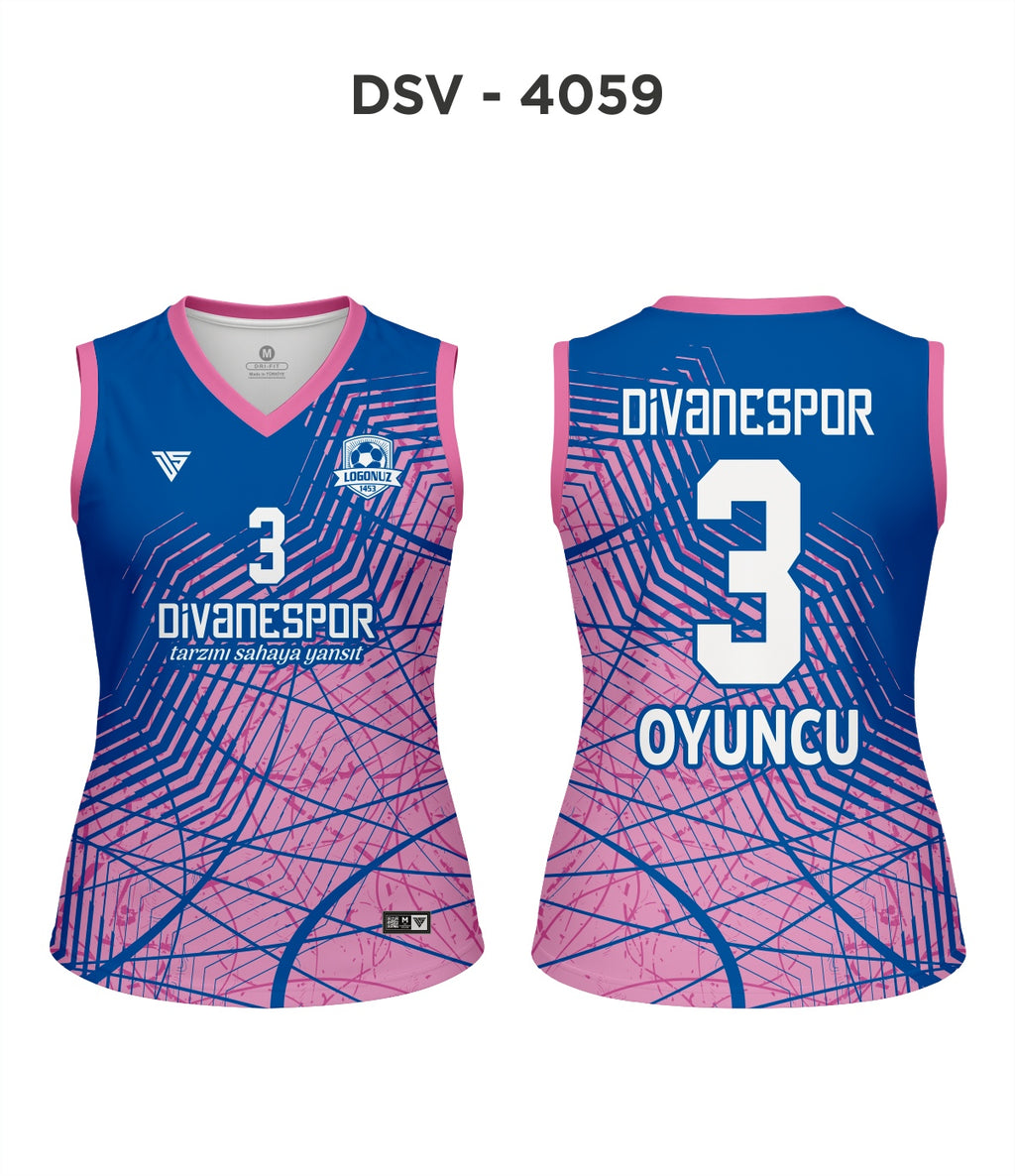DSV 4059 Pembe-Mavi Voleybol Forma