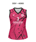 DSV 4069 Pembe-Siyah Voleybol Forma