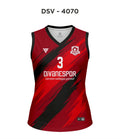 DSV 4070 Kırmızı-Siyah Voleybol Forma