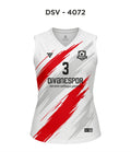 DSV 4072 Beyaz-Kırmızı Voleybol Forma