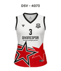 DSV 4073 Beyaz-Siyah-Kırmızı Voleybol Forma
