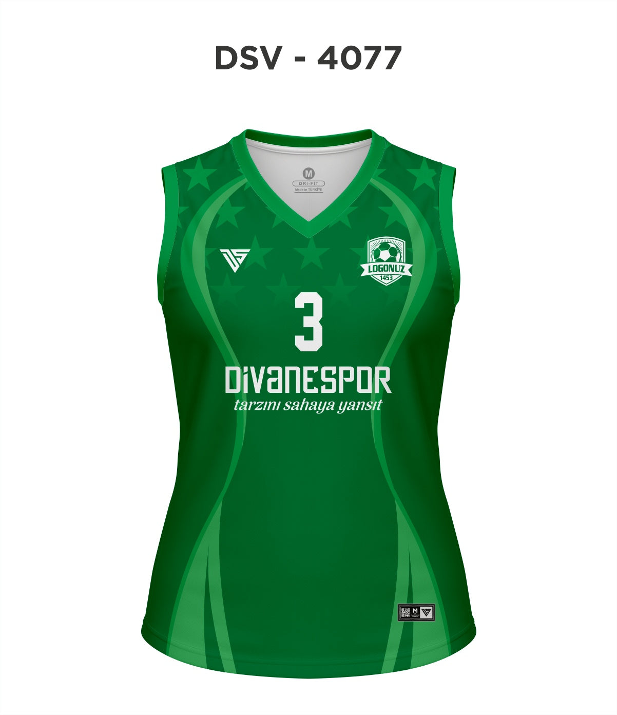 DSV 4077 Yeşil Voleybol Forma
