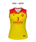 DSV 4078 Sarı-Kırmızı Voleybol Forma