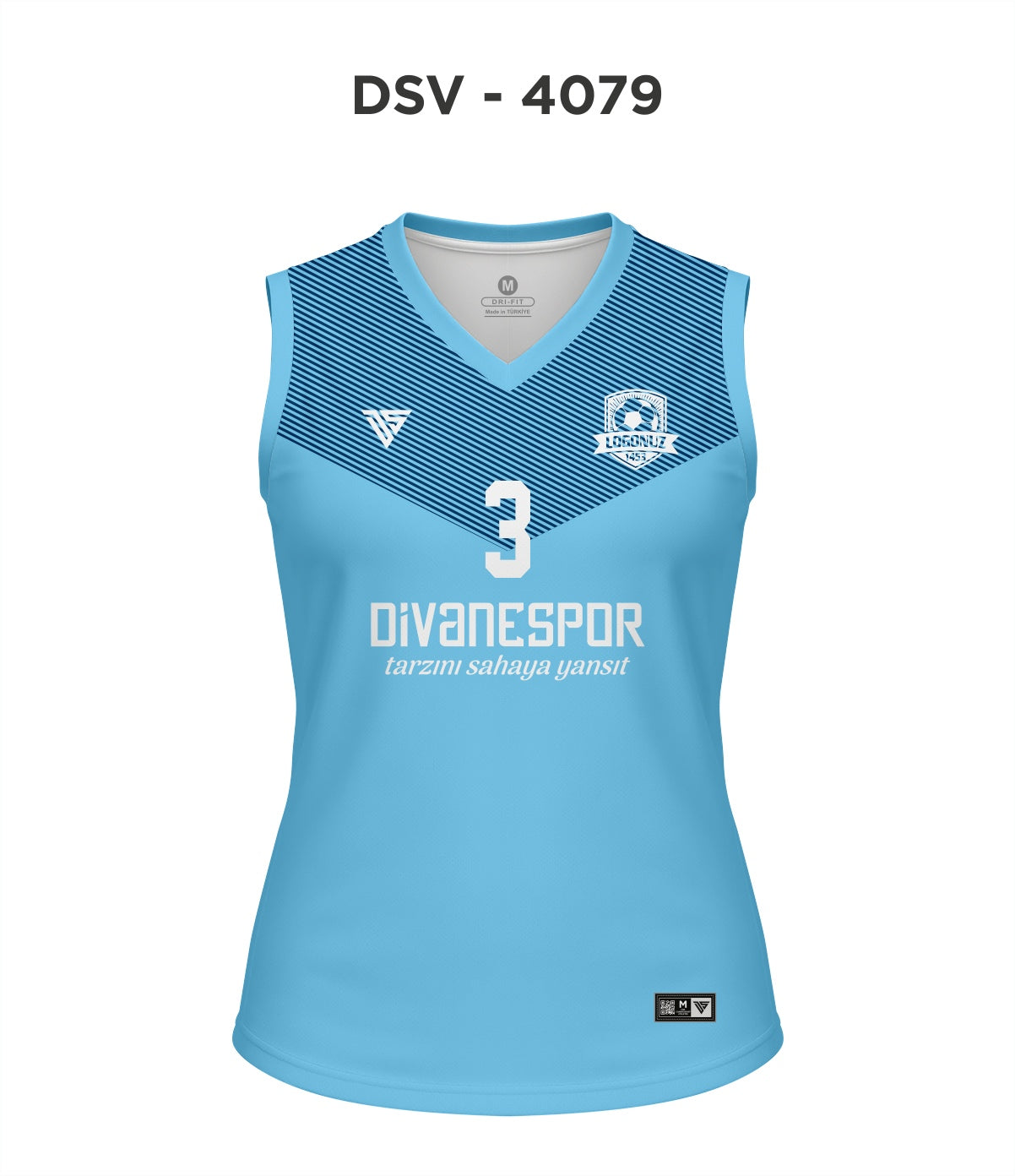 DSV 4079 Mavi-Lacivert Voleybol Forma
