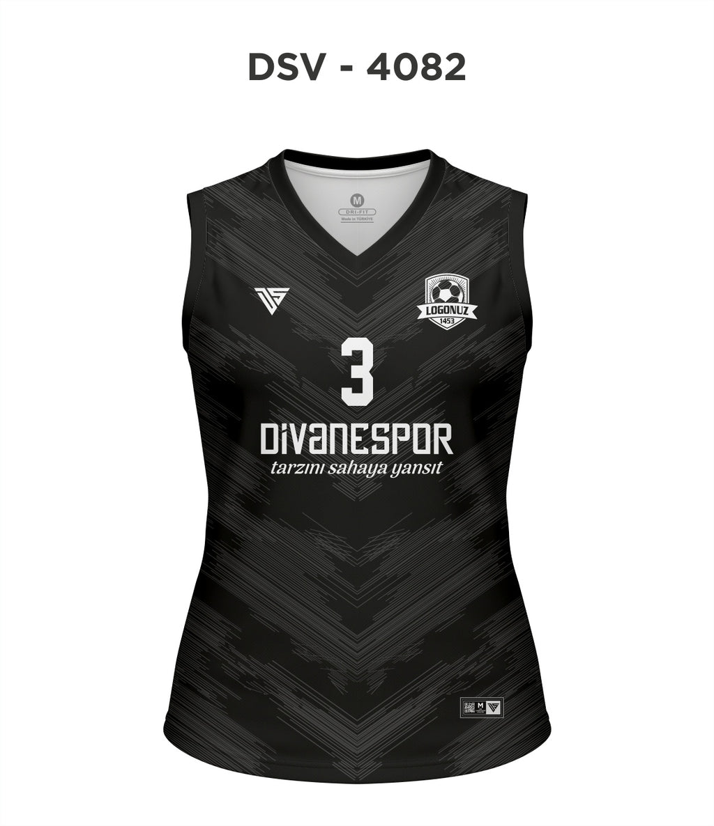 DSV 4082 Siyah-Antrasit Voleybol Forma