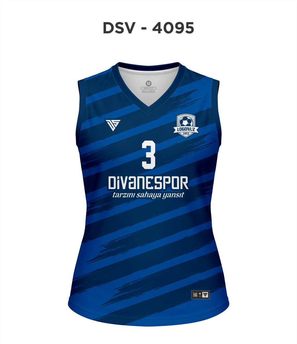 DSV 4095 Mavi-Lacivert Voleybol Forma
