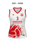 DSV 4096 Beyaz-Kırmızı Voleybol Forma