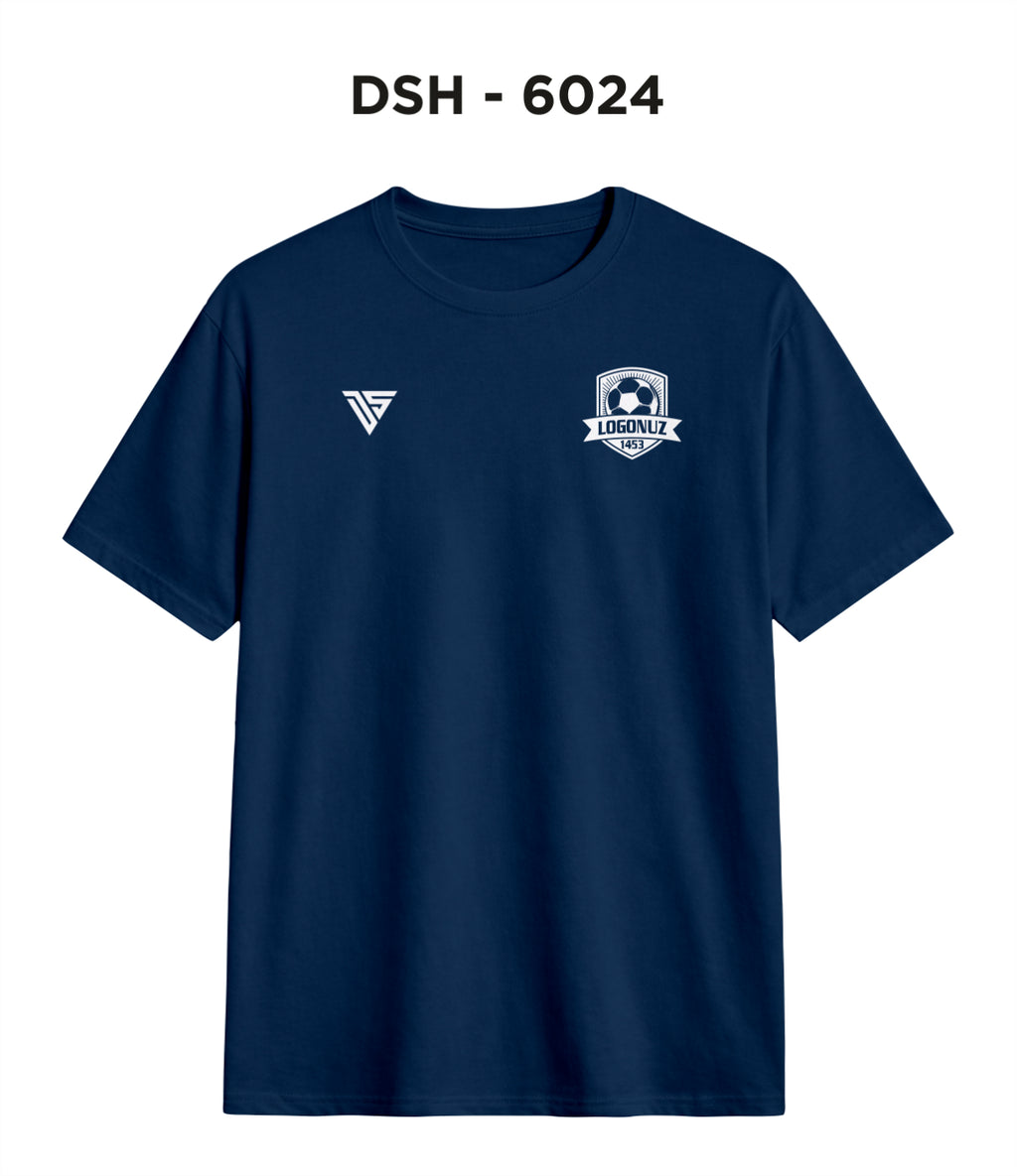 DSY 6024 Lacivert 0 Yaka Tişört