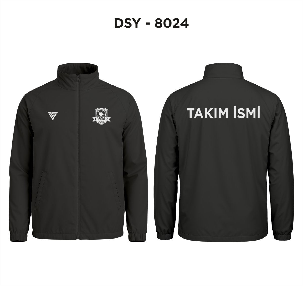 DSY 8024 Siyah Yağmurluk