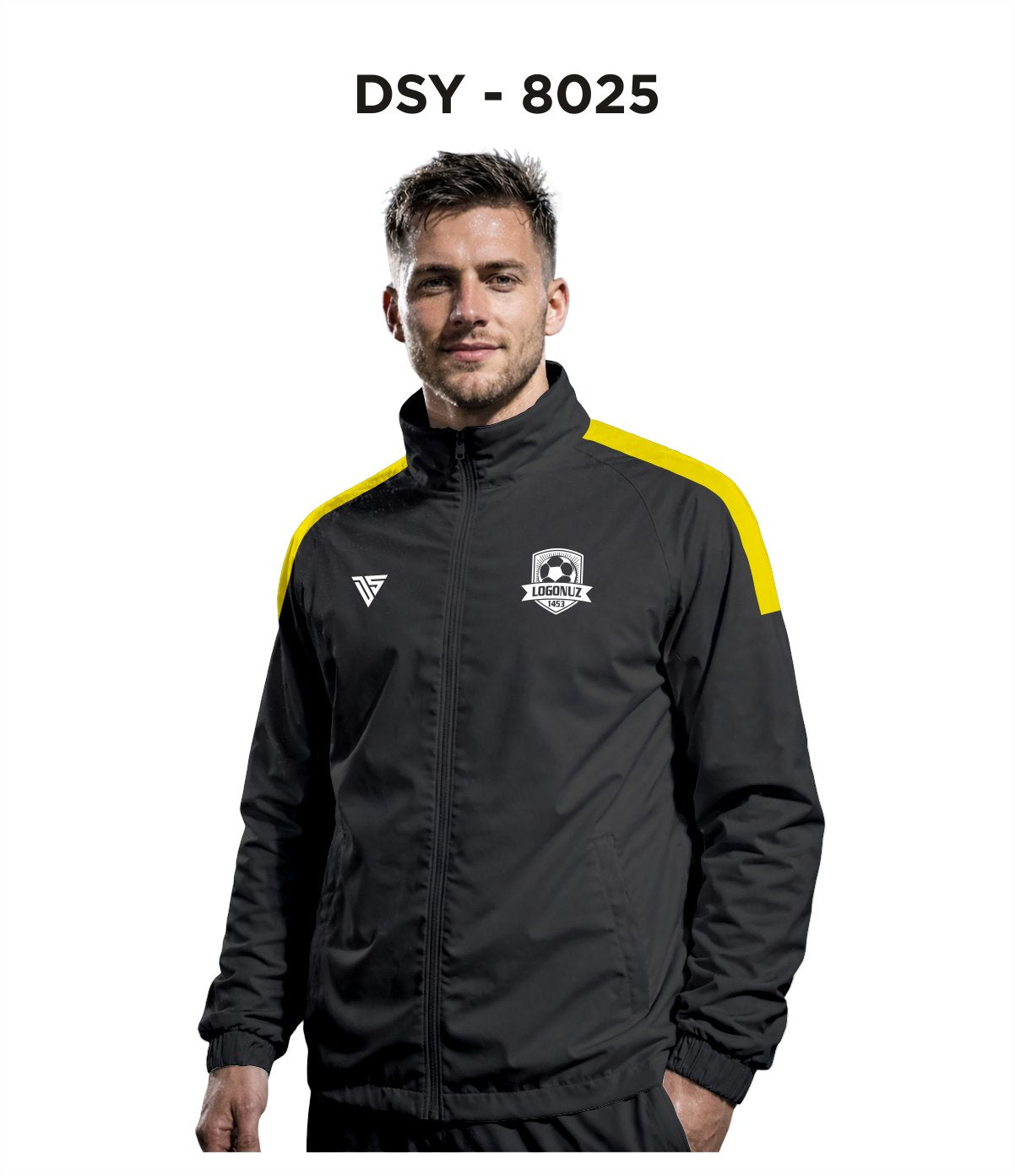 DSY 8025 Siyah-Sarı Yağmurluk