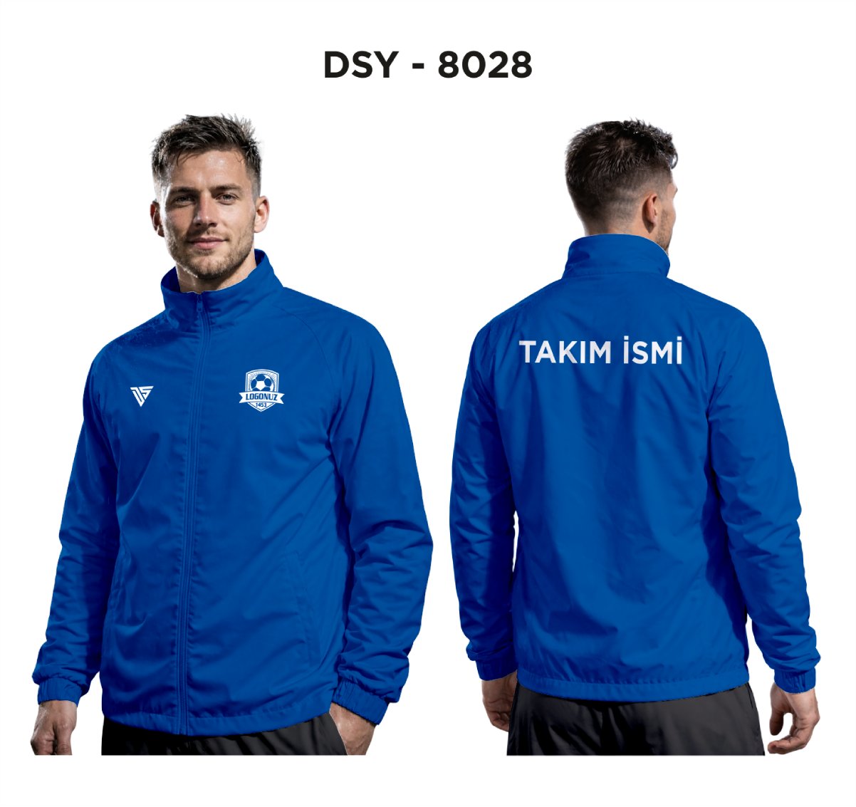 DSY 8028 Mavi Yağmurluk
