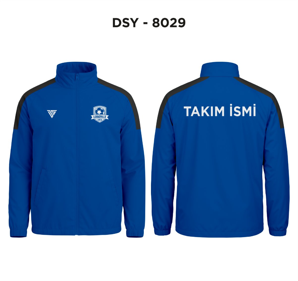 DSY 8029 Mavi-Siyah Yağmurluk