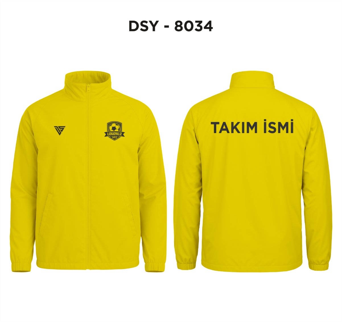 DSY 8034 Sarı Yağmurluk