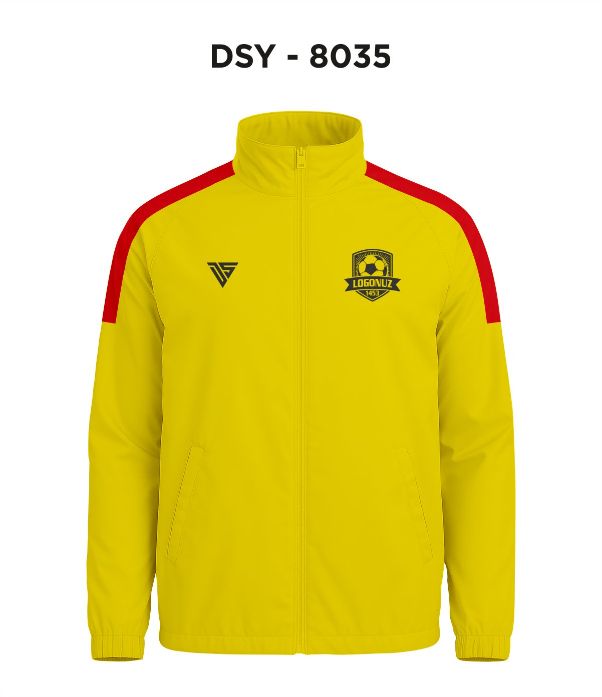 DSY 8035 Sarı-Kırmızı Yağmurluk
