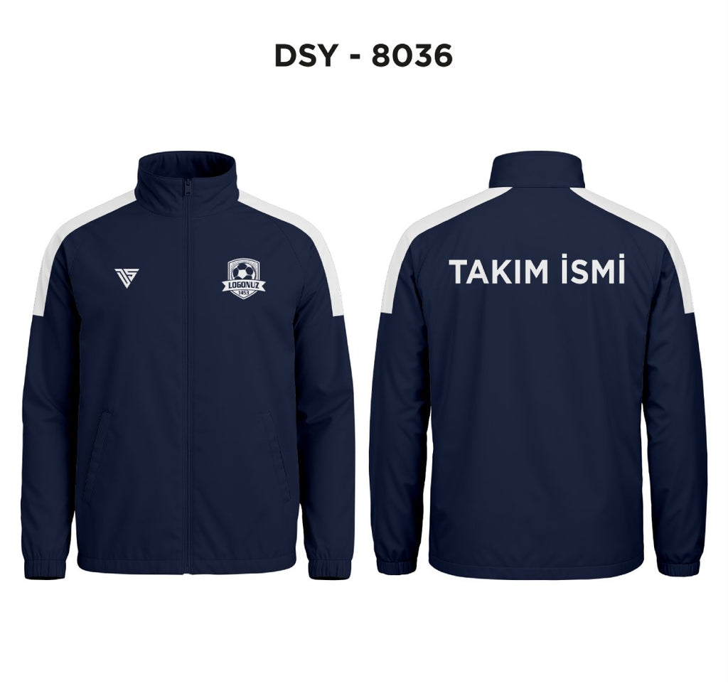 DSY 8036 Lacivert-Beyaz Yağmurluk