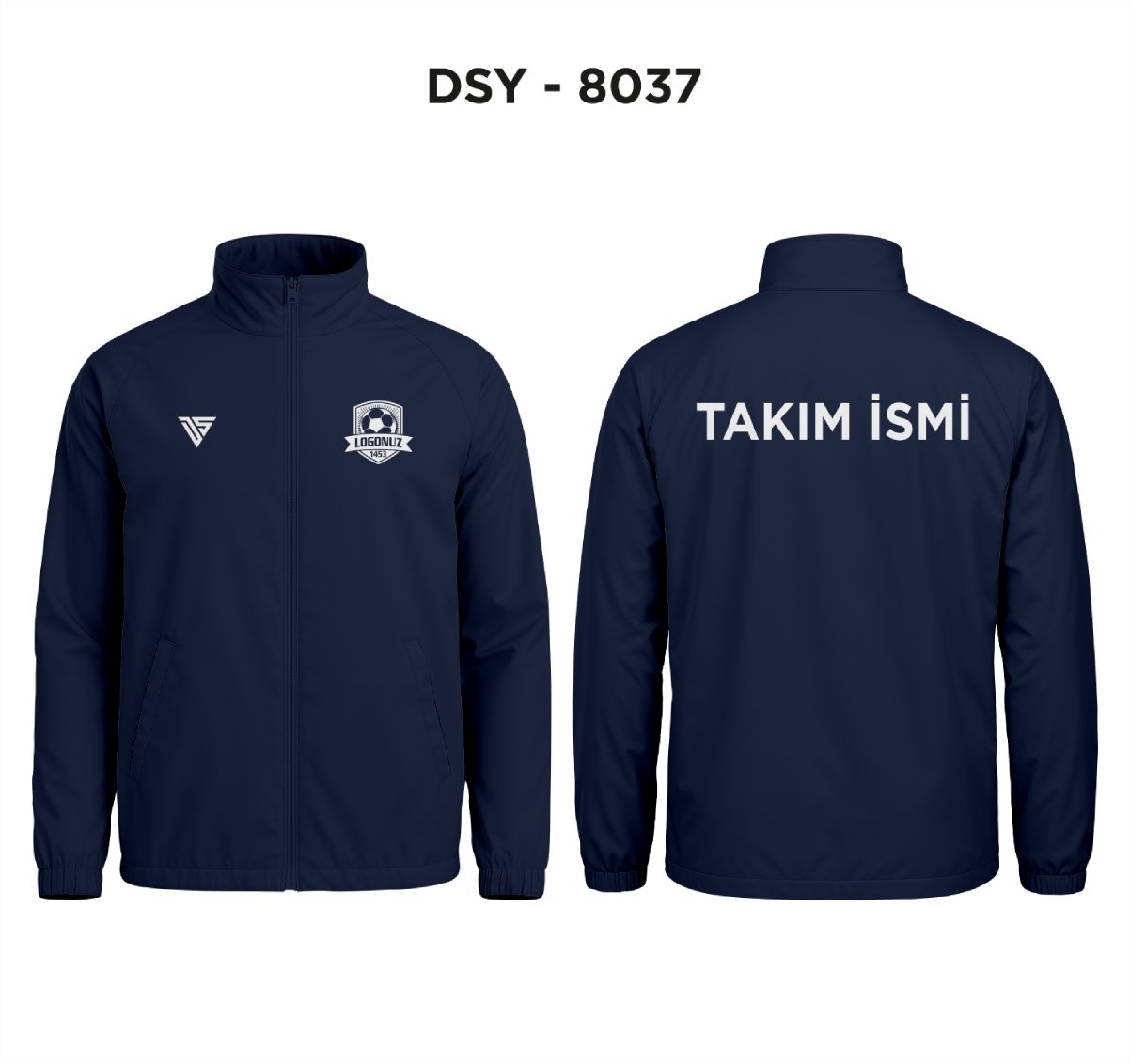 DSY 8037 Lacivert Yağmurluk