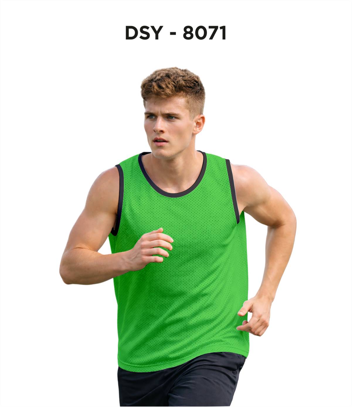DSY 8071 Yeşil Antrenman Yeleği Bip