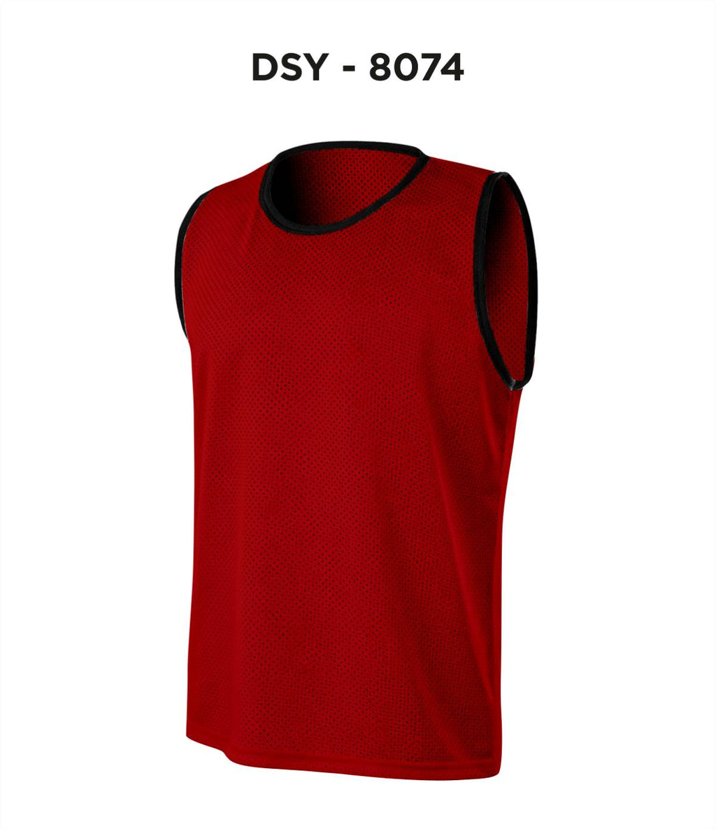 DSY 8074 Kırmızı Antrenman Yeleği Bip