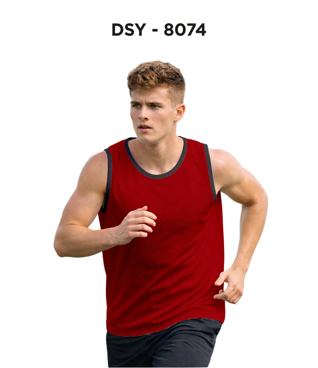 DSY 8074 Kırmızı Antrenman Yeleği Bip